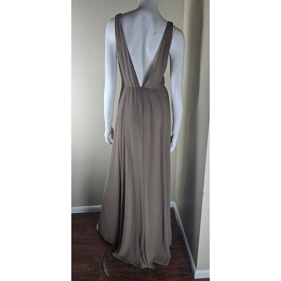Show Me Your Mumu Chiffon Jenn Maxi Dress Bridesmaid Dress - Medium - Picture 9 of 12